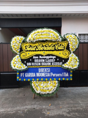 Papan Bunga Duka di Pontianak Barat